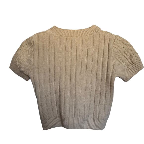 Intimately Free People Short & Sweet Brami Butter Yellow Baby Tee Sweater Size S - Picture 2 of 9